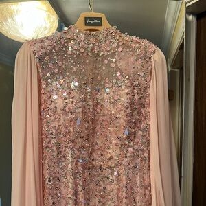 Jenny packham Rita embellished tulle gown